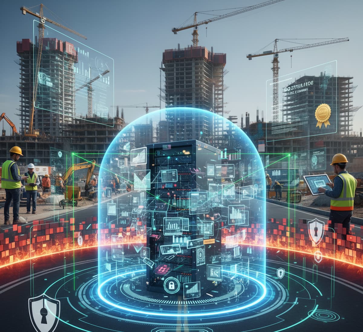 Secure Hosting for Construction Firms - UK Construction Blog