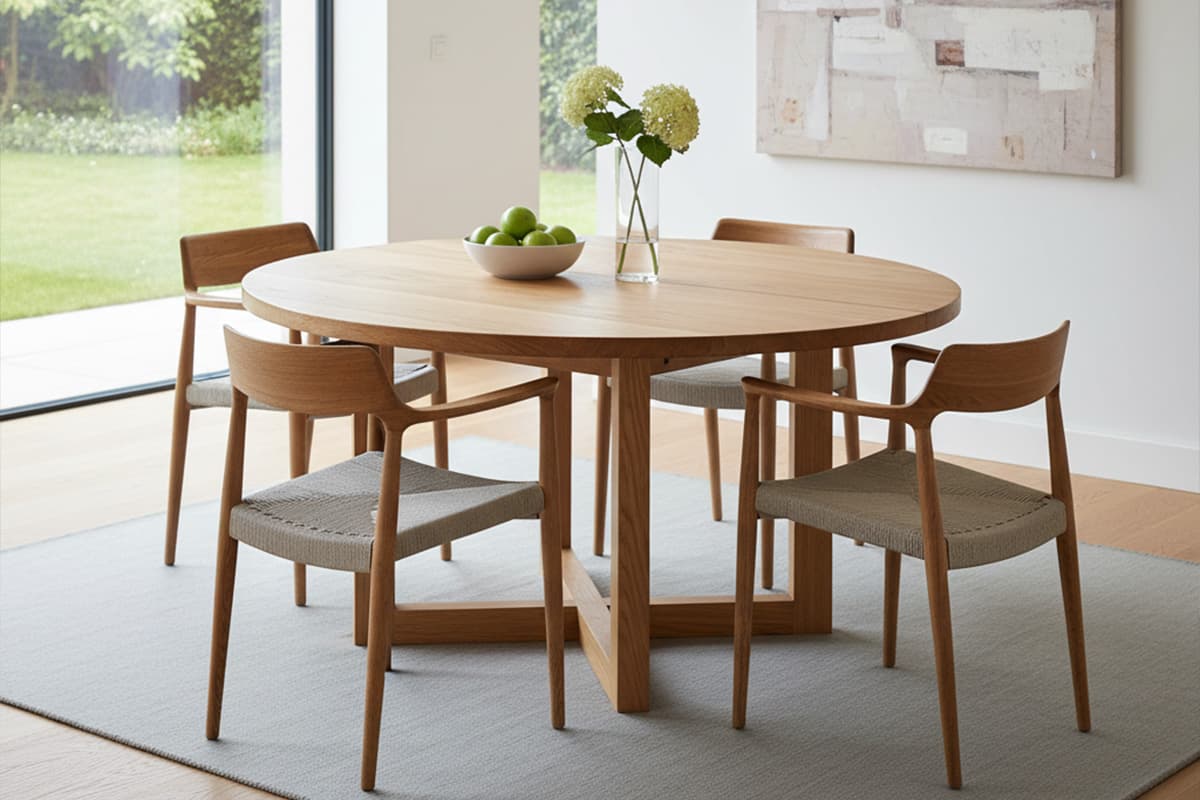 Round Openable Table The Ultimate Guide to Round Extendable Dining Tables: Luxury Meets ...
